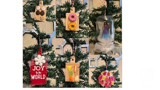 Sweet Christmas Ornaments l 12 Days of Christmas l DollarTree Diy Crafts [upl. by Petromilli]