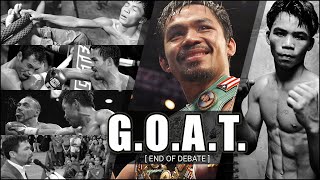 Manny quotPacmanquot Pacquiao  The Greatest Of All Time  Boxings True GOAT  End Of Debate  FightNoose [upl. by Marrissa422]