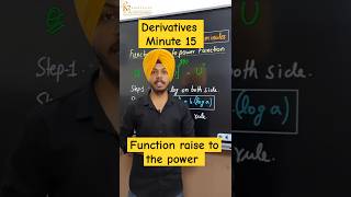 Derivative min 15  Function raise to the power FUNCTION  maths k2institute [upl. by Innis322]