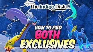 Where to find ALL 4 New Version Exclusive Paradox Pokemon in Indigo Disk DLC Pokemon Scarlet Violet [upl. by Feodora295]