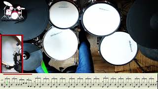 Wolfmother  Joker And The Thief Drum Cover Drum Karaoke Sheet Music Lessons Tutorial [upl. by Eirrotal]