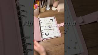 Fill in my journal with me ✨ planner journal bulletjournal aesthetic [upl. by Niarb]