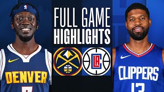 NUGGETS at CLIPPERS  NBA PRESEASON FULL GAME HIGHLIGHTS  October 17 2023 [upl. by Lleder]