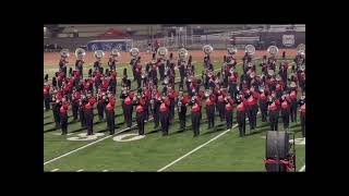 Redcoat Band at Fulton County Marching Exhibition 92124 [upl. by Conny384]