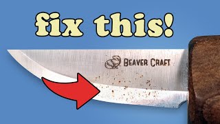 Fixing Rusty Wood Carving Knives and Tools [upl. by Airdni]