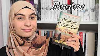 A Thousand Splendid Suns Book Reveiw [upl. by Alesig]