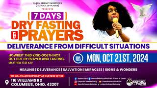 Get READY for our 7 Days Dry Fasting amp Prayers for DELIVERANCE from difficult situations [upl. by Benia]