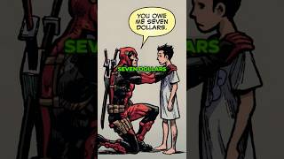 Deadpool Gets HIRED For 7 Dollars To KILL A Kids Nightmares shorts [upl. by Akihdar]