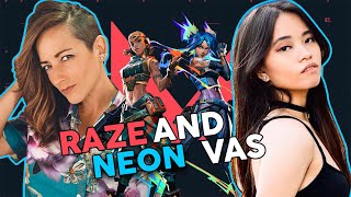 NEON AND RAZE HANG ON TWITCH [upl. by Ennelram]