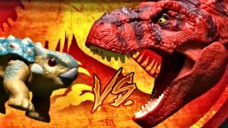 AVENTURA JURÁSICA SÚPER GENIAL T REX VS BUMPY SÚPER SORPRESA [upl. by Anselmo]