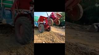 System pe system song all india and USA 🇺🇸tractor full lodead trolley pulling full power short video [upl. by Solomon]