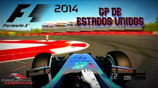 Vuelta en Estados Unidos onboard  F1 2014  onboard f12014 circuit formula1monoplazacarrera [upl. by Caves]