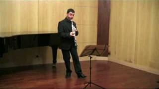 Anton Stadler Der Dudler for Clarinet Solo [upl. by Lepley]