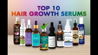 Top 10 Hair Growth Serums in India [upl. by Rhodes218]