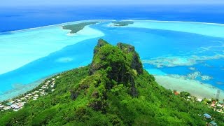 MAUPITI ISLAND  Panoramic Time Lapse View [upl. by Liban251]