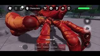 Ayden vs CRAB BOSS in strongest battlegrounds [upl. by Valer]