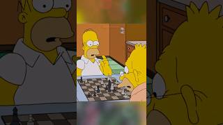 Homer est un champion déchecs ♟️  S28E14  thesimpsons simpsons bartsimpson homer [upl. by Sherline]