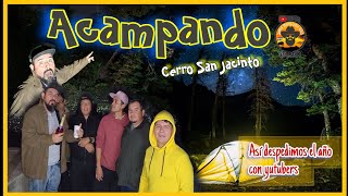 Acampando en EX TELEFÉRICO con yutubers y amigos en cerro San Jacinto así nos despedimos 😢 [upl. by Isabella]