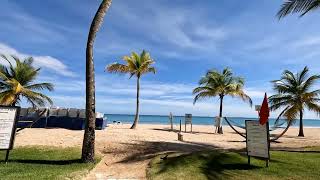 Ultimate Relaxation at Courtyard Isla Verde Beach Resort  Puerto Rico Travel Vlog [upl. by Lavud]