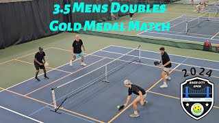 35 Mens Doubles  Gold Medal  2024 River City Open [upl. by Yecats256]