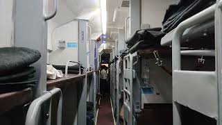 Mangala Express 3E Economy Coach inside Vlog  3rd AC Economy Coach [upl. by Arvie59]