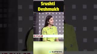 Srushti Deshmukh  How did we manage ccollege and UPSC upscaspirants [upl. by Akcired]