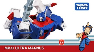 Transformers Masterpiece MP22 Ultra Magnus Review en Español [upl. by Isyad]