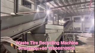 Waste Tire Recycling Machine [upl. by Wylen]