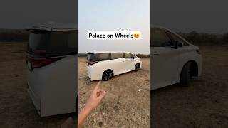 Palace on Wheels😍 ft Toyota Vellfire Executive Lounge [upl. by Crowns]