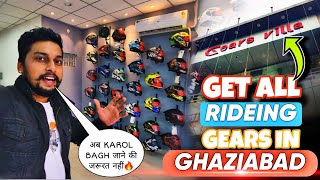 Discover Ghaziabads ULTIMATE RIDEING GEARS Shop – Better than Karolbagh motovlog [upl. by Juliano]