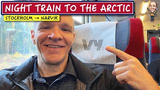 Overnight on the unbelievable Arctic Circle train  Vy Nattåg [upl. by Felicie]