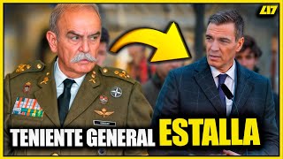 SÁNCHEZ INDIGNA a TENIENTE GENERAL del EJÉRCITO  LIBERTAD 17 [upl. by Borek357]