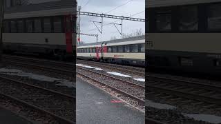 Re 460IC3 in Richterswil bahn train railway swissrailway [upl. by Ilwain]