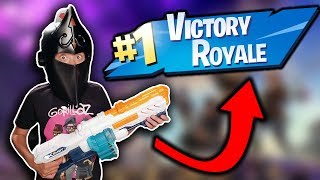 FORTNITE HELMET CHALLENGE Victory Royale with Black Knight Helmet [upl. by Waddington731]