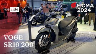 Voge SR16 200  LIVE da EICMA 2024 [upl. by Addi75]