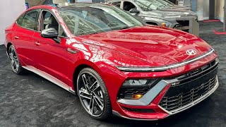 New HYUNDAI SONATA N Line 2024  FIRST LOOK amp visual REVIEW [upl. by Elimay691]