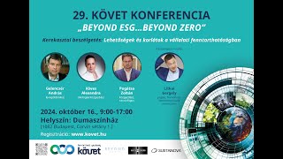 29 KÖVET Konferencia Kerekasztal beszélgetés 1  2 rész [upl. by Lankton612]