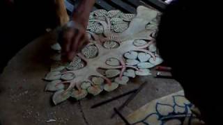 Skin carving in Siem Reap Cambodia [upl. by Adnaloj336]