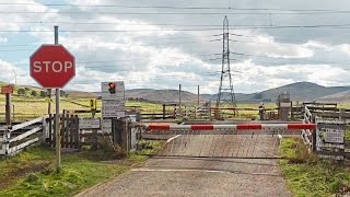 Bodsbury Level Crossing South Lanarkshire [upl. by Ennove]