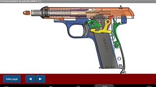 Le pistolet français MAB D expliqué  Application Android  HLebookscom [upl. by Atiuqam]