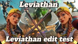 LEVIATHAN AXE EDIT TEST  Fortnite suomi [upl. by Nuawd613]