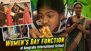 Kayal Birthday Dress Shopping 🥻🥻  Womens day event at Anugraha School  RK Family Vlogs [upl. by Yokum]