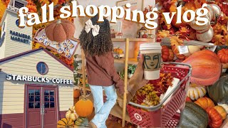 Fall Shopping Vlog  decor treats amp home stuff🍂🍁 [upl. by Ellehcram990]