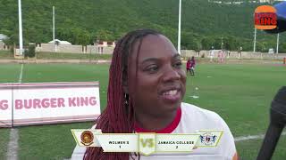 ISSA Burger King U16 Urban Football Final Jamaica College vs Wolmers [upl. by Atled270]