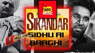 Sikandar Sidhu Moose Wala Ai X Baaghi Latest New Punjabi songs 2024 [upl. by Andres]