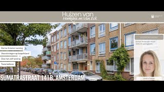 Te koop Sumatrastraat 141B Amsterdam  Hoekstra en van Eck Makelaars  Méér Makelaar [upl. by Medorra]