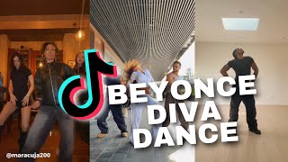 Beyonce Diva Dance  Diva x TGIF TGID TikTok Compilation [upl. by Ynahpit766]