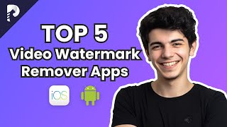 Top 5 iOSampAndroid Apps to Remove Watermark from Video [upl. by Graaf]