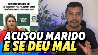 FILHO FILMA E LIVRA PAI DE SER PRESO DE FALSA ACUSAÇÃO DA MÃE [upl. by Iy]