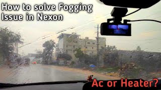 Defog Car Windshield Issue resolved in Tata Nexon Full guide amp Details [upl. by Idnahr540]